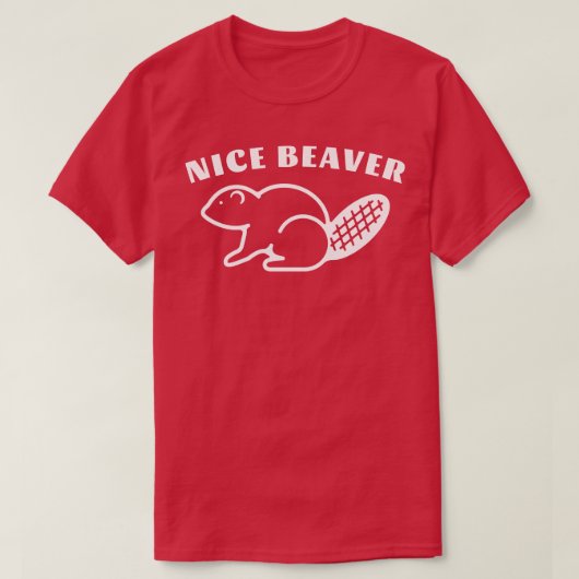 Leuke Bever 1 T-shirt (Design voorkant)