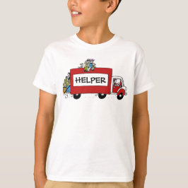 leuke bewegende dag verandering van adres t-shirt