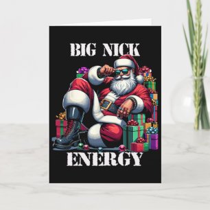 Leuke Big Nick Energie Leuke Kerstman Kerstmis Ker Kaart