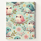 Leuke Birdee Print Design Notitieboek (Achterkant)