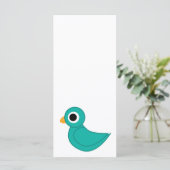 Leuke blauwe vogel (Staand voorkant)