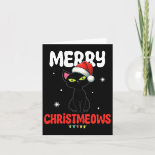 Leuke blije Kerstkatten Vrolijke Katten Kerst Kind Kaart