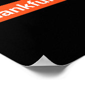 Leuke Block Letter Herfst Thanksgiving Dankbaar AF Poster (Hoek)