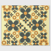 Leuke bloem bloemblaadje patroon 9 cadeaupapier (Vlak)