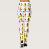Leuke Bloem Kinderen Buttercup Bloemen Cartoon Kin Leggings (Achterkant)