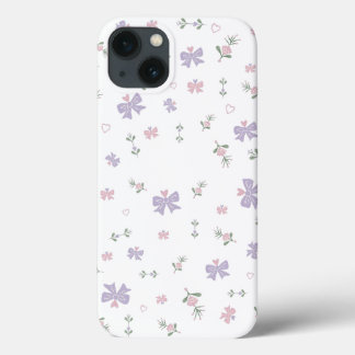leuke bloem telefoonhoesje iPhone 13 hoesje