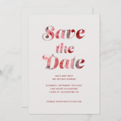 Leuke bloemenbruiloft uitnodiging (Voorkant / Achterkant)