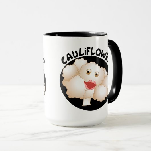 Leuke bloemkool mok (Voorkant rechts)