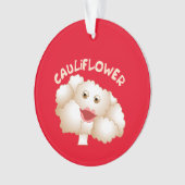 Leuke bloemkool ornament (voorkant)