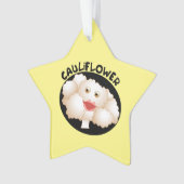 Leuke bloemkool ornament (voorkant)