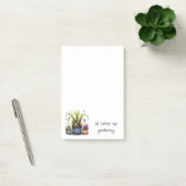 Leuke Bloempotten Ik Had Liever Tuiniert Post-it® Notes (Kantoor)