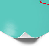 Leuke Blondine Martini Bikini Meisje Thunder_Cove Perfect Poster (Hoek)