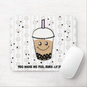 Leuke Boba Bubble Tea Pun Mousepad Muismat (Met muis)