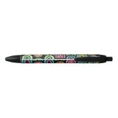 Leuke Bold Suns & Rainbows Terug naar School Kinde Zwarte Inkt Pen (Achterkant)