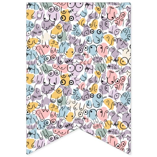 leuke borstvrouw vlaggetjes (Tweede vlag)