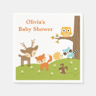 Leuke Bos Dierlijke Servetten