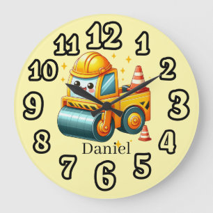 Leuke bouwliefhebbers voegen naam toe grote klok