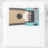 Leuke Bowling Lane sport sticker (Tas)