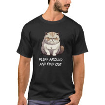Leuke Boze Kat T shirt
