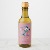 Leuke bruiloft Mini Wijn Etiket (Voorkant)