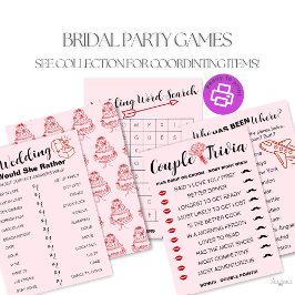 Leuke bruiloft paar trivia spel - bruid vs. bruide
