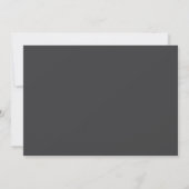 Leuke bruiloft uitnodiging ontwerp (Achterkant)