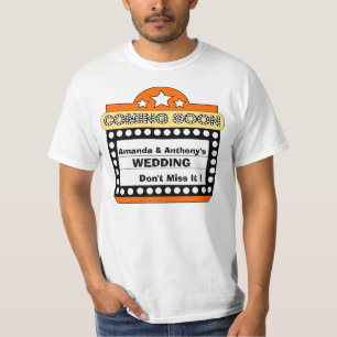 Leuke bruiloft, verloving T shirt