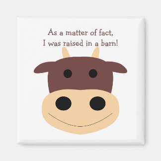 Leuke bruine koe magneten