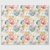 Leuke bubbels cadeaupapier (Vlak)