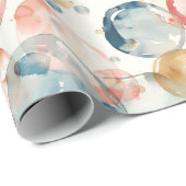 Leuke bubbels cadeaupapier (Rol Hoek)