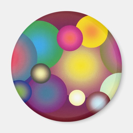 Leuke bubbels magneet (Voorkant)