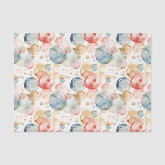 Leuke bubbels tissuepapier (Voorkant)