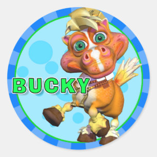 Leuke Bucky Stickers