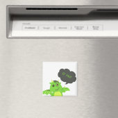 Leuke Button Eyed Zombie Dragon Magneet (Insitu (Vaatwasser))