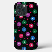 Leuke Buttonnen & Stippen Case-Mate iPhone Case (Achterkant)
