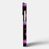 Leuke Buttonnen & Stippen Case-Mate iPhone Case (Achterkant / Links)