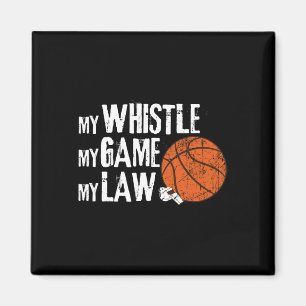 Leuke Bysketbyll Ref Hoops - Bysketbyll Scheidsrec Magneet