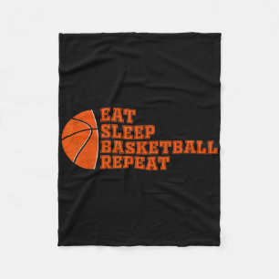 Leuke bysketbyll voor mannen vrouwen team sport by fleece deken