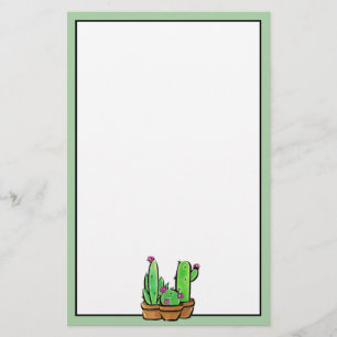 Leuke Cactus cactussen vetplanten Briefpapier