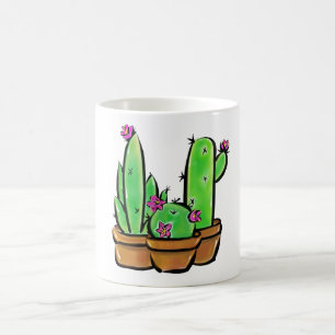 Leuke Cactus cactussen vetplanten Koffiemok