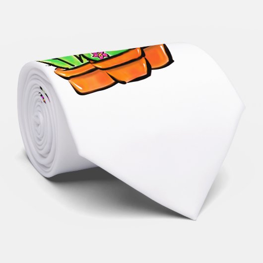 Leuke Cactus cactussen vetplanten Stropdas (Opgerold)