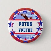 Leuke Campagne Verkiezing POTUS Ronde Button 5,7 Cm (Voorkant)