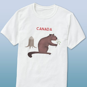 Leuke Canadese Bever Canada T-shirt