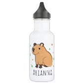 Leuke Capybara Kinder School Waterfles (Links)