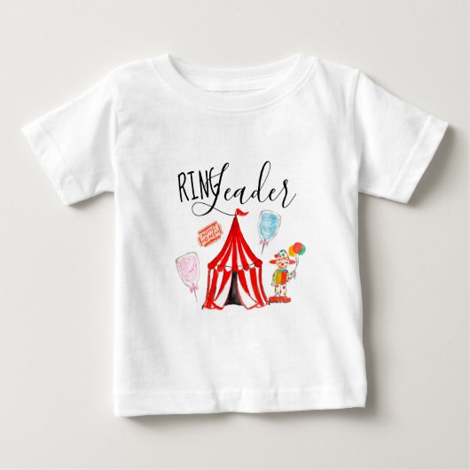 Leuke carnaval partij ring leider shirt (Voorkant)