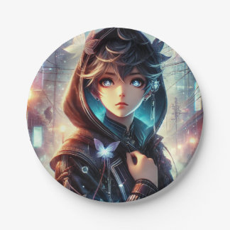 Leuke cartoon afbeeldingen papieren bordje