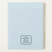 Leuke Cartoon Franse Bulldog Terug naar School doc Planner (Achterkant)