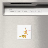 Leuke Cartoon Gapen Thylacine Magnet Magneet (Insitu (Vaatwasser))