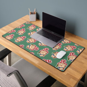 Leuke Cartoon Herboristen Magic Mushroom Bureaumat