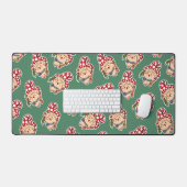 Leuke Cartoon Herboristen Magic Mushroom Bureaumat (Keyboard & Muis)